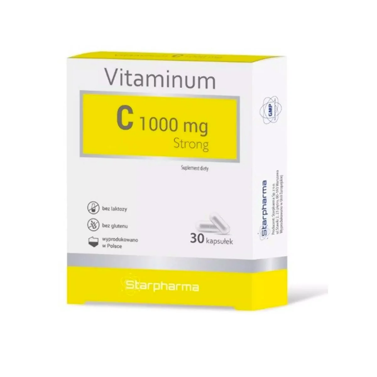Starpharma Vitaminum C 1000 mg Strong x 30 kaps