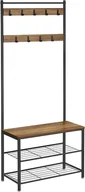 Szafki na buty - Szafka Na Buty Do Przedpokoju 175 Cm Loft - miniaturka - grafika 1