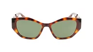 Okulary przeciwsłoneczne - KARL LAGERFELD Okulary przeciwsłoneczne, 240 Żółw, rozmiar uniwersalny - miniaturka - grafika 1