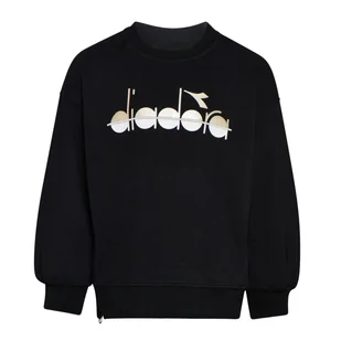 Bluza dziewczęca DIADORA JG.SWEATSHIRT CREW 5PALLE - Odzież sportowa dziecięca - miniaturka - grafika 1
