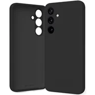 Etui i futerały do telefonów - Etui MERCURY Silicone do Samsung Galaxy S25 Czarny - miniaturka - grafika 1