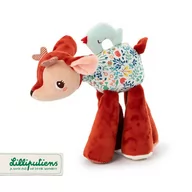 Zabawki interaktywne dla dzieci - Lilliputiens, Przytulanka dźwiękowa galopująca Sarenka Stella, 9 m+ - miniaturka - grafika 1