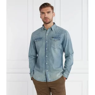 POLO RALPH LAUREN Koszula | Regular Fit | denim - Koszule męskie - miniaturka - grafika 1
