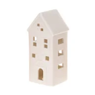 Ozdoby bożonarodzeniowe - Ozdobny domek ceramiczny LED, 16 cm - miniaturka - grafika 1