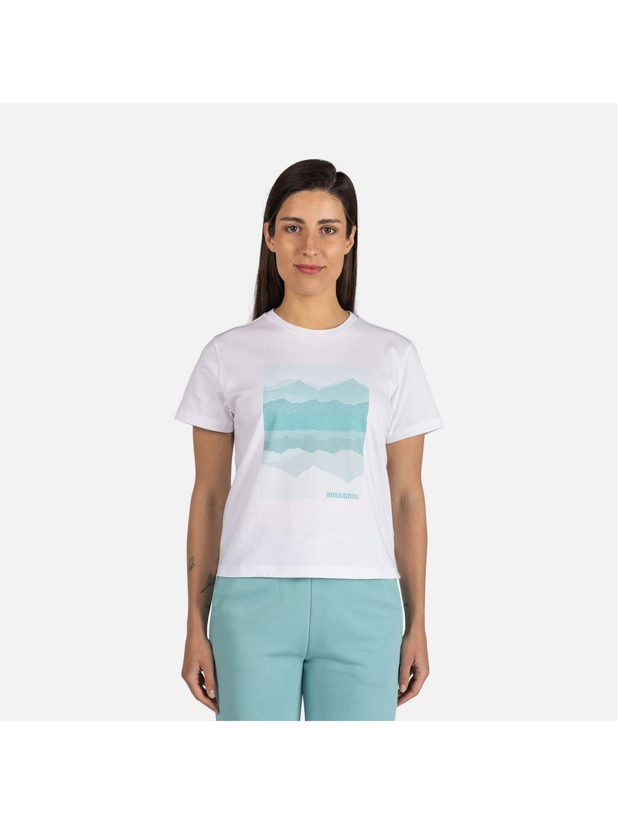 Koszulka damska ROSSIGNOL W Waterfall Tee biały XS
