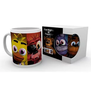 GB eye Ltd Kubek do kawy Five Nights AT Freddy & # 39; S Faces wei & # 223; MG1532 - Kubki - miniaturka - grafika 1