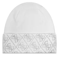 Czapki damskie - Czapka Guess W5BZ20 Z2NQ2 Biały - miniaturka - grafika 1