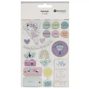 Naklejki podróże, 37 sztuk - Scrapbooking - miniaturka - grafika 1