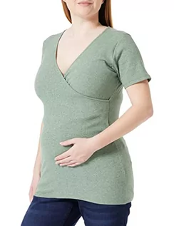 Koszulki i topy damskie - Noppies Damska koszulka Anlo Nursing Short Sleeve, Lily Pad - P966, 34 - grafika 1