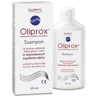 DERMAPROFIL Oliprox szampon do stosowania w łojotokowym zapaleniu skóry głowy i ciała 200 ml - Problemy skórne - miniaturka - grafika 3
