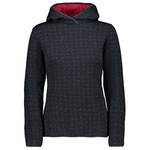 CMP Damska bluza polarowa Piombo Melange/Nero, 34 - Bluzy damskie - miniaturka - grafika 1