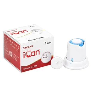 Sensor do monitorowania glikemii na 15 dni iCAN i3 CGM - Glukometry i akcesoria dla diabetyków - miniaturka - grafika 1