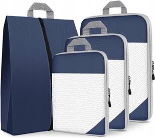 Organizer Podróżny Torby Do Pakowania Ubrań Wysoka Jakość Niebieski - Akcesoria podróżnicze Organizer Podróżny Torby Do Pakowania Ubrań Wysoka Jakość Niebieski - Akcesoria podróżnicze - miniaturka - grafika 1