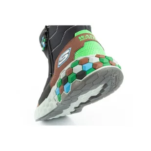Śniegowce Skechers Jr 402216 (kolor Brązowy, rozmiar 29) - Śniegowce damskie - miniaturka - grafika 6