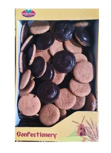 Ciastka Biszkopt Z Galaretką Smak Pomarańcza W Polewie Czekoladowej 1kg - Ciastka - miniaturka - grafika 1