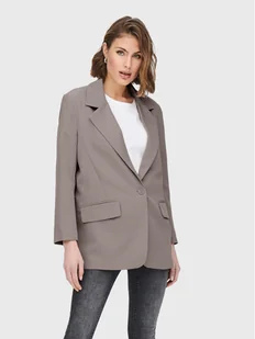 ONLY Marynarka Lana-Berry 15245698 Szary Regular Fit - Marynarki i żakiety damskie - miniaturka - grafika 1