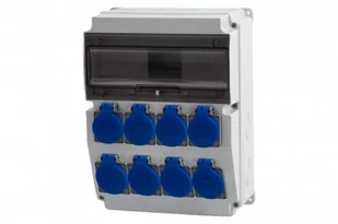Rozdzielnia Caja 8x230V /12 modułów/ - Bezpieczniki elektryczne - miniaturka - grafika 1
