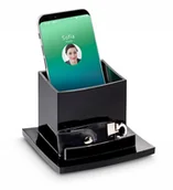 Przyborniki na biurko - przybornik piśmienniczy cep black diamond, czarny - miniaturka - grafika 1