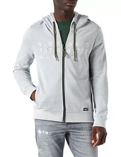 Camel Active Męska Kurtka Z Dzianiny, Sky Light, Xl - Kurtki męskie - miniaturka - grafika 1
