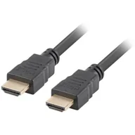 Kable - 3M Lanberg lanberg Kabel HDMI M/M v2.0 CCS czarny (CA-HDMI-11CC-0030-BK) - miniaturka - grafika 1