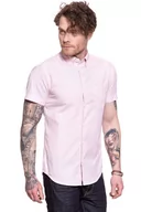 Koszule męskie - Koszula Wrangler Ss 1Pkt Button Down Cameo Pink W5944Osy2-S - miniaturka - grafika 1