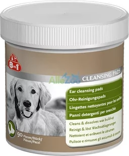 8IN1 Ear Cleansing Pads - Płatki do uszu 90szt 7856 - Pielęgnacja uszu i oczu zwierząt - miniaturka - grafika 1