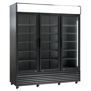 Szafa chłodnicza przeszklona 3-drzwiowa SD1502BHE 1383 l (RQ1500H-BLACK) Resto Quality - Szafy i witryny chłodnicze - miniaturka - grafika 1