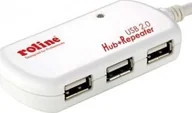 Huby USB - HUB USB Roline 4-porty 4x USB-A 2.0 - miniaturka - grafika 1