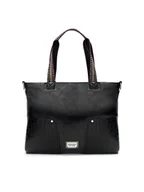 Torebki damskie - Monnari Torebka BAGIMP0-24Z-BAG6210-KM20D000-R00 Czarny - miniaturka - grafika 1