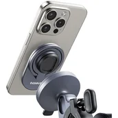 Pozostałe akcesoria do telefonów - Uchwyt na telefon do roweru BASEUS PrimeTrip C40569001121-00 Czarny - miniaturka - grafika 1