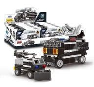 Klocki - ZESTAW KLOCKÓW 8W1 POJAZDY SWAT POLICJA SAMOCHODY - miniaturka - grafika 1