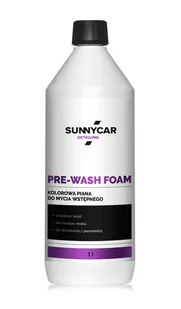 Sunnycar Szampon SCDPWF1 1000ml Nie powoduje zarysowań Nie uszkadza lakieru Skutecznie usuwa trwałe zabrudzenia - Kosmetyki samochodowe - miniaturka - grafika 1