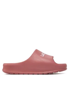 Lacoste Klapki Serve Slide 2.0 747CFA0020 Różowy - Klapki i japonki damskie - miniaturka - grafika 1