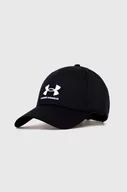 Czapki męskie - Under Armour czapka z daszkiem kolor czarny z aplikacją - miniaturka - grafika 1