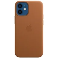 Etui i futerały do telefonów - APPLE Portfel Leather Case do iPhone 12 mini Naturalny brąz | MHK93ZM/A - miniaturka - grafika 1