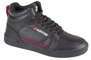 Lotto Nandu MID (41) Męskie Buty Sneakers Czarny - Buty sportowe męskie - miniaturka - grafika 1