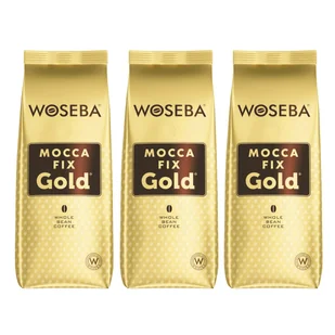 3x Kawa ziarnista WOSEBA Mocca Fix Gold 500 g - Kawa - miniaturka - grafika 1