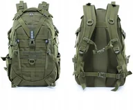 Plecaki - Plecak Męski Wojskowy Turystyczny 1057 Zielony 35L - miniaturka - grafika 1