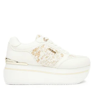 Sneakersy Guess FLTCM8 ELE12 Biały - Sneakersy damskie - miniaturka - grafika 1