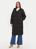 Kurtki damskie - Guess Jeans Kurtka puchowa W4BL26 WGII2 Czarny Regular Fit - miniaturka - grafika 1