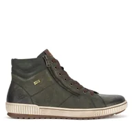 Sneakersy damskie - Sneakersy Remonte D0772-52 Zielony - miniaturka - grafika 1