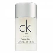 Dezodoranty i antyperspiranty męskie - Calvin Klein CK One dezodorant w sztyfcie unisex 75 g - miniaturka - grafika 1