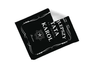 Ściereczka do okularów z imieniem na dzień ojca - 1 szt. - Akcesoria do okularów - miniaturka - grafika 1