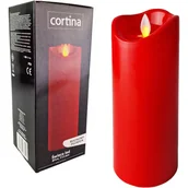 Świece - ŚWIECZKA LED WKŁAD DO ZNICZA ZNICZY RUCHOMY PŁOMIEŃ NA BATERIE ŚWIECA 17cm - miniaturka - grafika 1