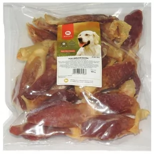 MACED MACED Ucho Królicze Z Kaczką 500 g - Przysmaki dla psów - miniaturka - grafika 1