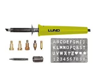 Lutownica 30W Wypalarka Do Drewna Pirograf 11el. - Lutownice - miniaturka - grafika 1