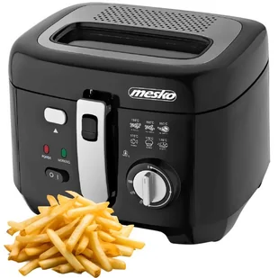 Frytkownica olejowa frytownica kompaktowa mesko chrupiące frytki 2,5l 1800w - Frytownice gastronomiczne - miniaturka - grafika 1