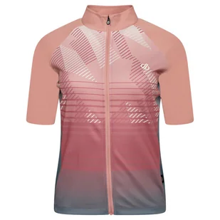 Damska koszulka kolarska Dare 2b AEP Prompt Jersey Rozmiar: XL / Kolor: różowy - Koszulki sportowe damskie - miniaturka - grafika 1