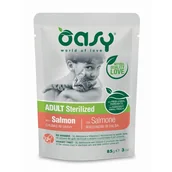 Mokra karma dla kotów - Oasy Lifestage Sterilized With Salmon Chunks in Gravy 85 g - miniaturka - grafika 1