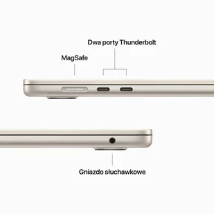 Apple MacBook Air 15" M2 8-core CPU + 10-core GPU / 8GB RAM / 256GB SSD / Klawiatura US / Starlight MQKU3ZE/A/US_256SSD - Laptopy - miniaturka - grafika 10